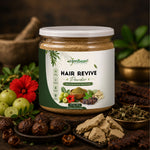 Load image into Gallery viewer, HairRevive Powder — Natural Herbal Hair Wash | Amla, Shikakai, Bhringraj, Reetha | 200g